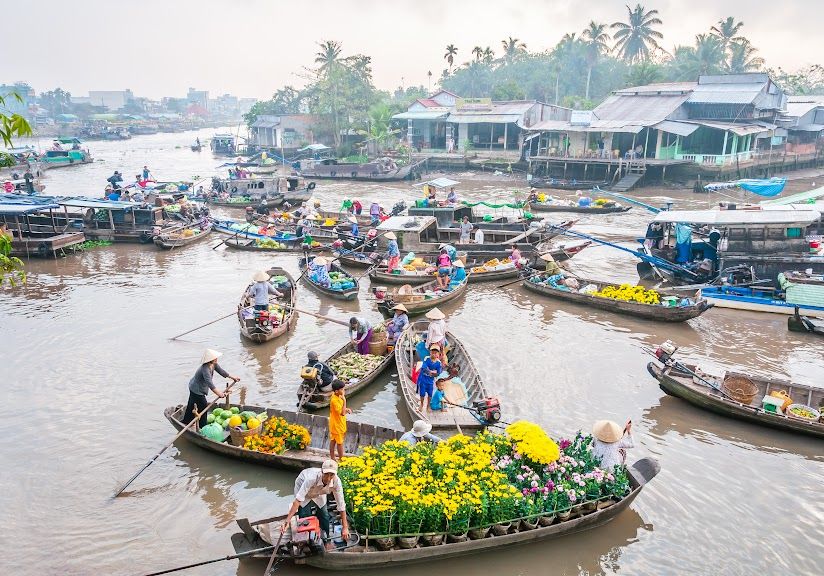 Chợ nổi Cái Răng