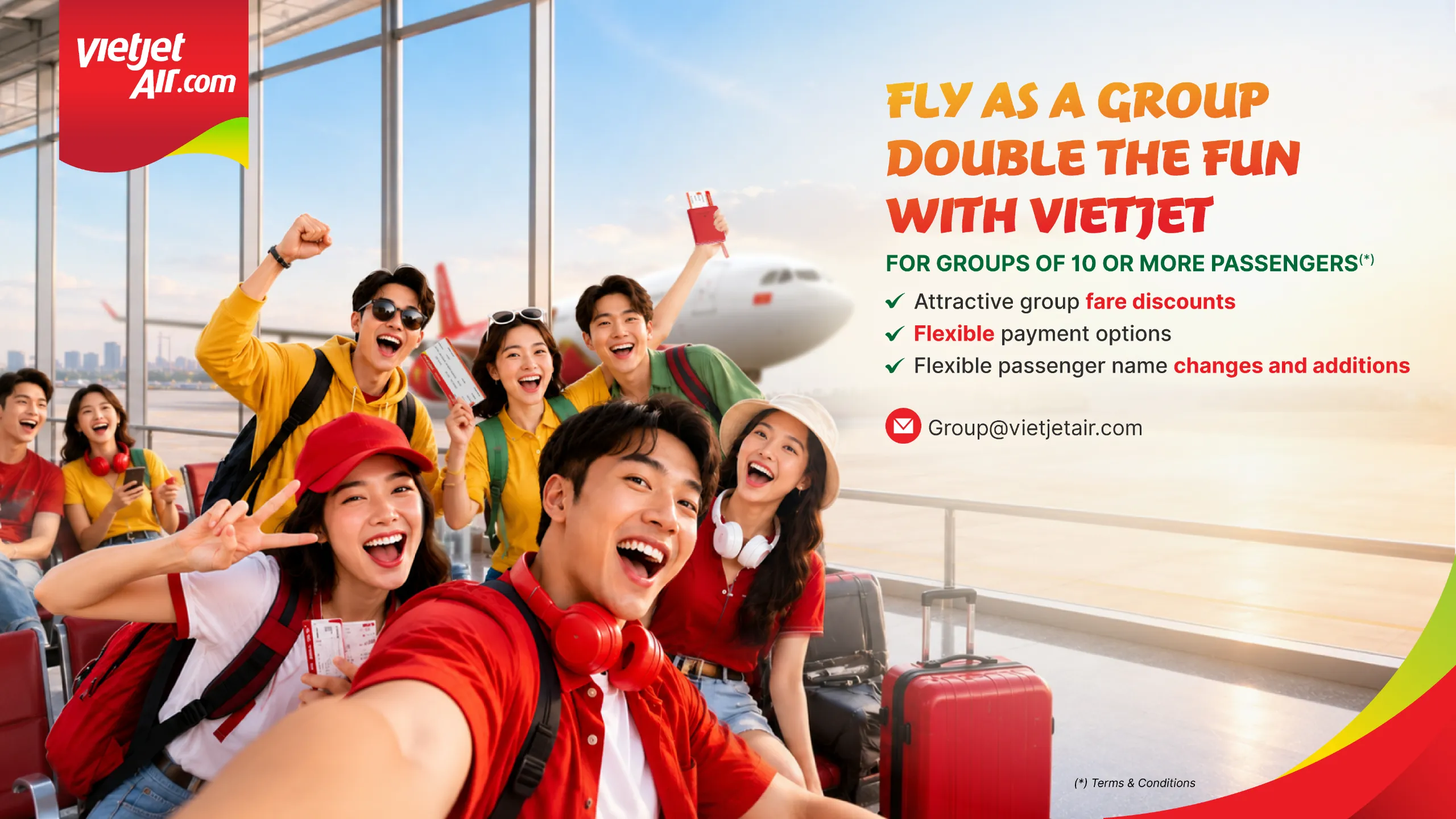 Group bookings