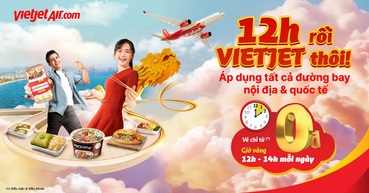 12h rồi vietjet thôi